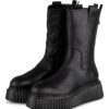AGL Boots Milagros Biker Boots Damen, Schwarz