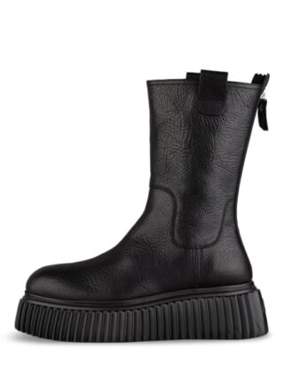 AGL Boots Milagros Biker Boots Damen, Schwarz