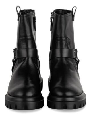 AGL Boots Sally Biker Boots Damen, Schwarz