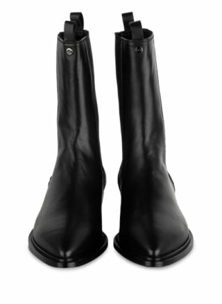 AGL Mahe Chelsea Boots Damen, Schwarz