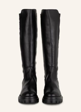 AGL Malika Plateau-Stiefel Damen, Schwarz