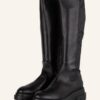 AGL Malika Plateau-Stiefel Damen, Schwarz