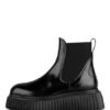 AGL Malisa Chelsea Boots Damen, Schwarz