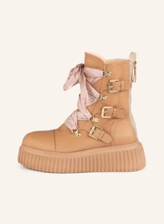 AGL Marilu Schnürboots Damen, Braun