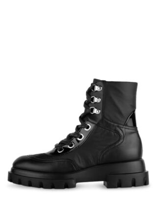 AGL Maxine Schnürboots Damen, Schwarz