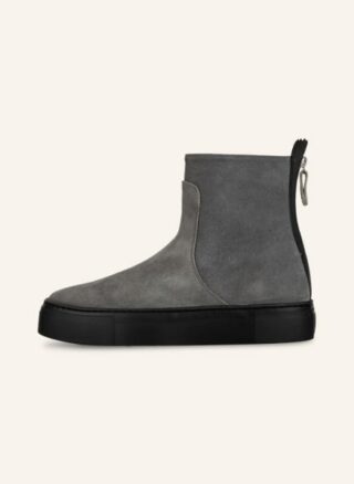 AGL Meghan Biker Boots Damen, Grau
