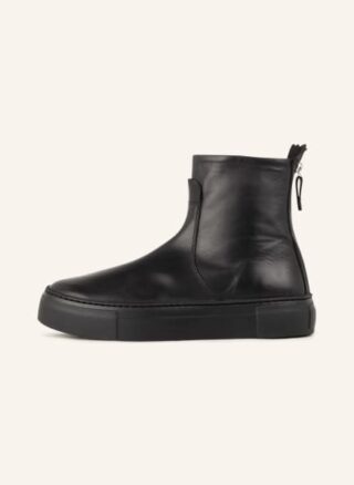 AGL Meghan Biker Boots Damen, Schwarz