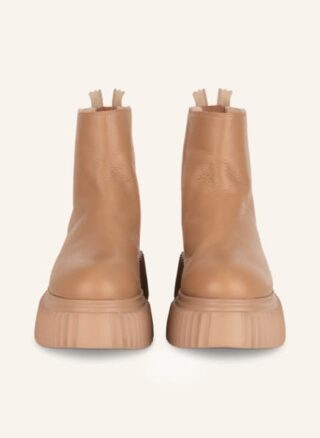 AGL Sandy Biker Boots Damen, Braun