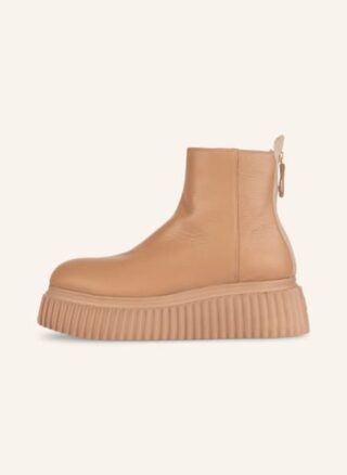 AGL Sandy Biker Boots Damen, Braun