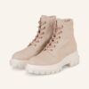 AGL Schnürboots Damen, Beige