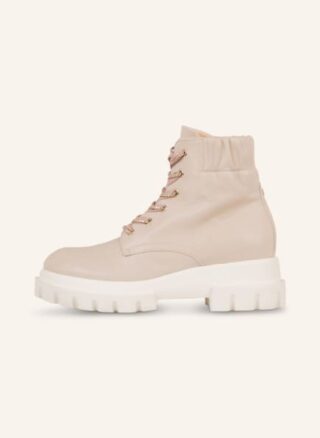 AGL Schnürboots Damen, Beige