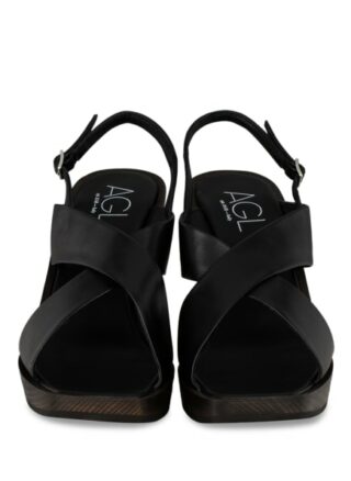 AGL Surin Sandaletten Damen, Schwarz