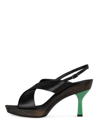 AGL Surin Sandaletten Damen, Schwarz