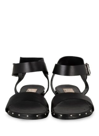 AGL Sveva Riemchensandalen Damen, Schwarz