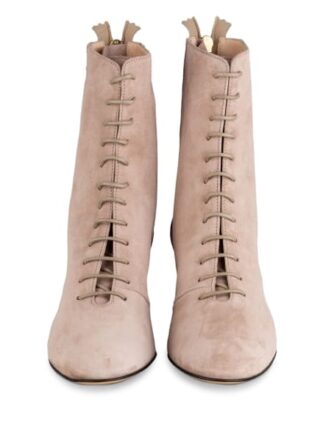 AGL Veta Schnürstiefeletten Damen, Beige