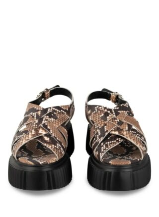AGL Violante Plateau-Sandalen Damen, Beige