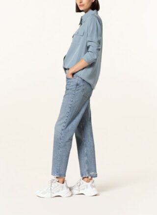 AGOLDE Lana 7/8 Straight Leg Jeans Damen, Blau