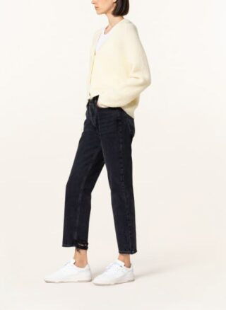 AGOLDE Lana 7/8 Straight Leg Jeans Damen, Schwarz