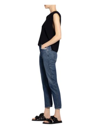 AGOLDE Riley 7/8 Straight Leg Jeans Damen, Blau