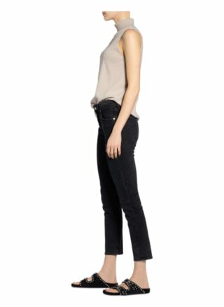 AGOLDE Toni 7/8-Hose Damen, Schwarz