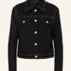 ALL SAINTS Acey Blouson Damen, Schwarz