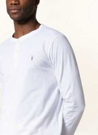 ALL SAINTS Brace Longsleeve Herren, Weiß