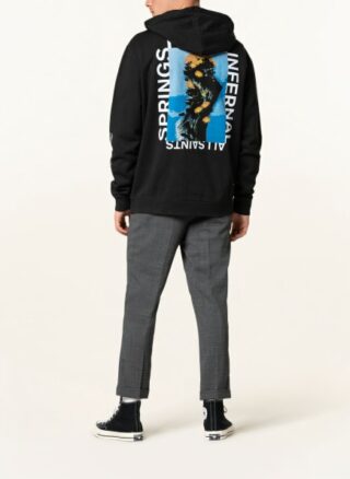 ALL SAINTS Desert Rose Hoodie Herren, Schwarz