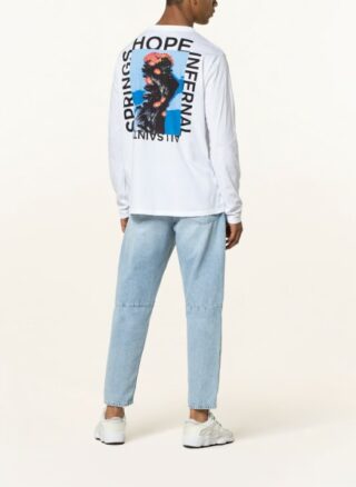 ALL SAINTS Desert Rose Longsleeve Herren, Weiß