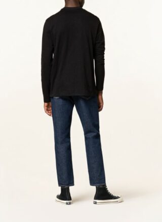 ALL SAINTS Dexter Longsleeve Herren, Schwarz