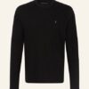 ALL SAINTS Dexter Longsleeve Herren, Schwarz