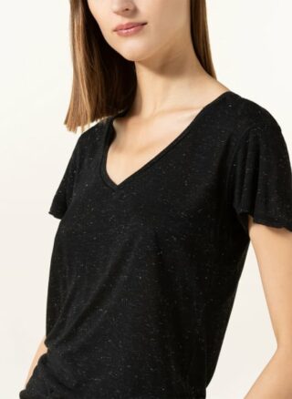 ALL SAINTS Emelyn T-Shirts Damen, Schwarz
