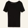 ALL SAINTS Francesco T-Shirts Damen, Schwarz
