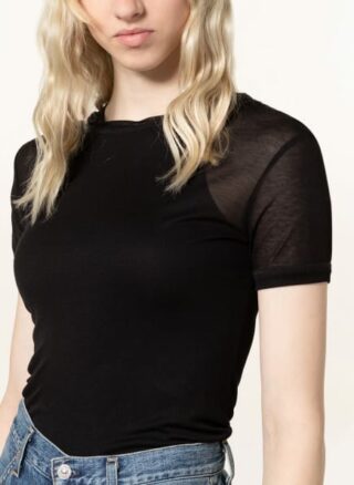 ALL SAINTS Francesco T-Shirts Damen, Schwarz