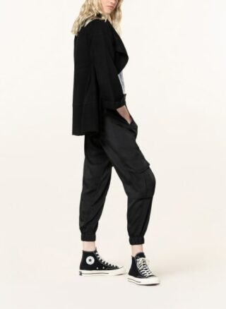 ALL SAINTS Frieda Cargohose Damen, Schwarz