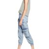 ALL SAINTS Frieda Karottenjeans Damen, Blau