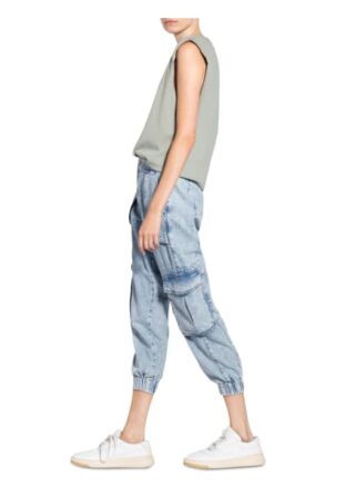 ALL SAINTS Frieda Karottenjeans Damen, Blau