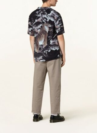 ALL SAINTS Gobi Casual-Hemd Herren, Schwarz