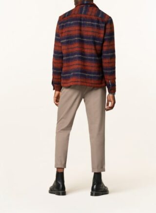 ALL SAINTS Hatch Overshirt Herren, Rot