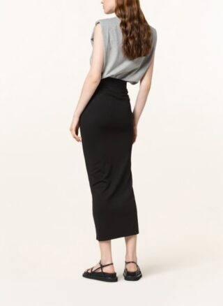 ALL SAINTS Hatti Jeansrock Damen, Schwarz