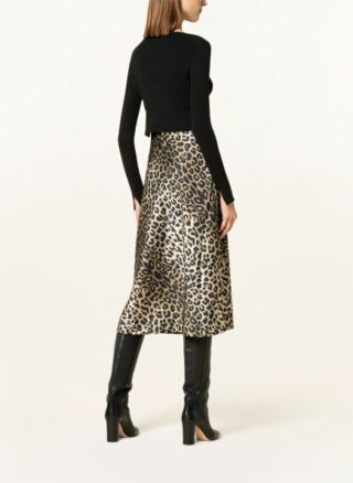 ALL SAINTS Hera Kleid in A-Linie Damen, Schwarz