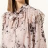 ALL SAINTS Lara Portland Schluppenbluse Damen, Pink