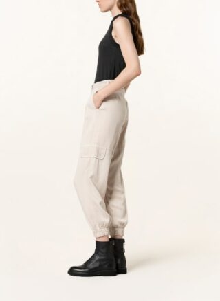 ALL SAINTS Lira Cargohose Damen, Weiß