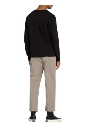 ALL SAINTS Longsleeve Herren, Schwarz