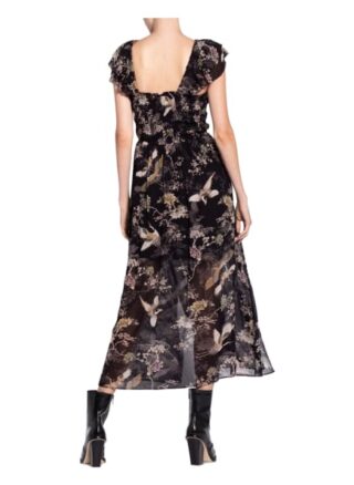 ALL SAINTS Mali Amare Hängerkleid Damen, Schwarz