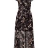 ALL SAINTS Mali Amare Hängerkleid Damen, Schwarz