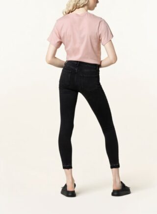 ALL SAINTS Miller 7/8 Skinny Jeans Damen, Schwarz