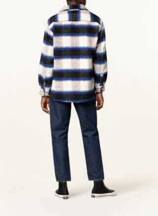 ALL SAINTS Rayado Overshirt Herren, Weiß