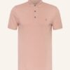 ALL SAINTS Reform Piqué-Poloshirt Herren, Pink