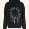 ALL SAINTS Vincente Hoodie Herren, Schwarz