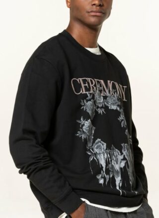ALL SAINTS Vincente Sweatshirt Herren, Schwarz